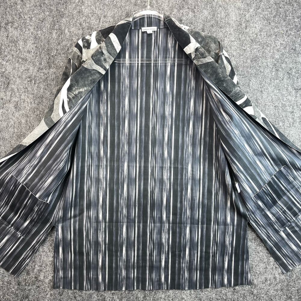 Lemon Grass Buttonless Open Front Blazer Size Med… - image 3